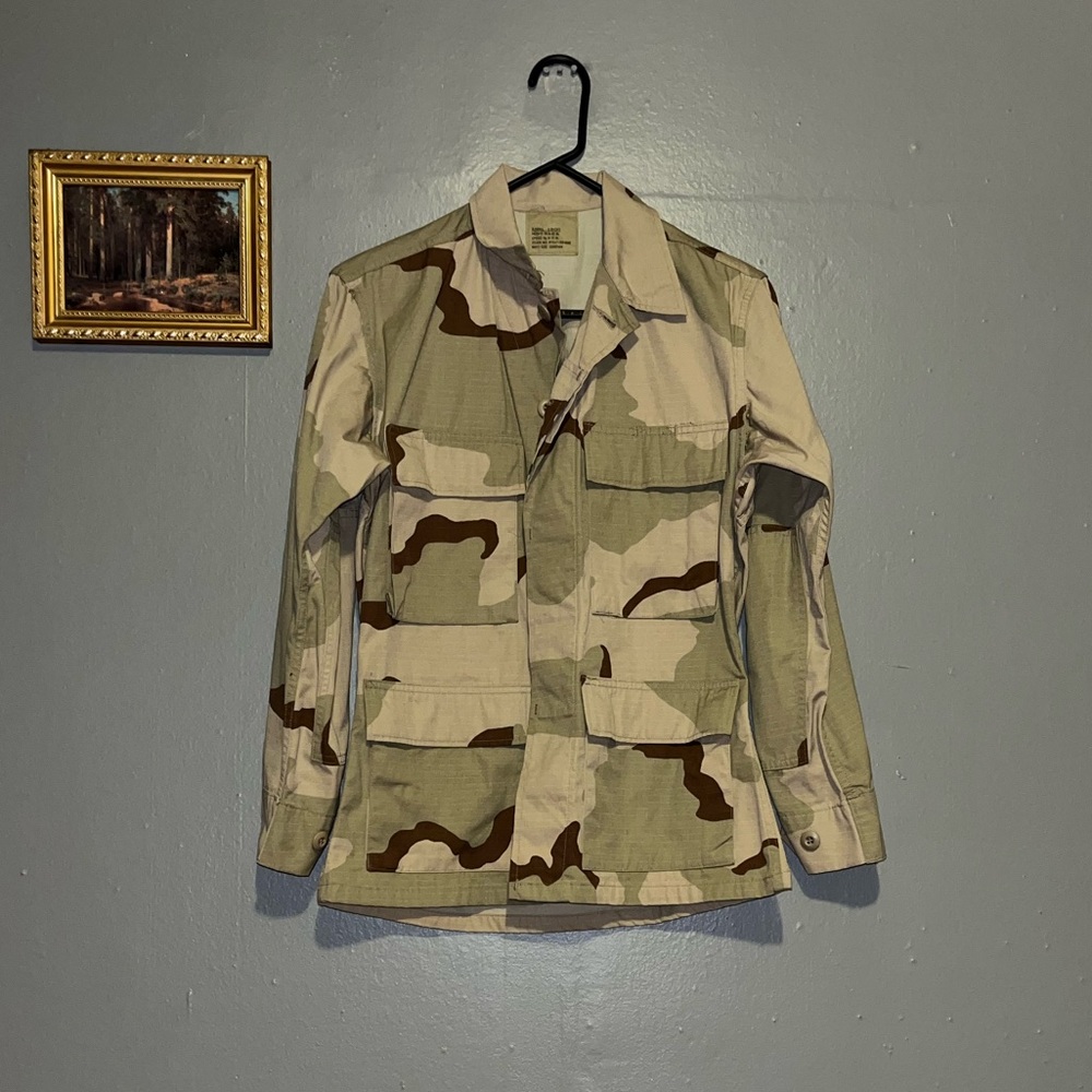 Camouflage Jean Jacket